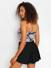 M&Co Black Ruched Front Swim Skirt - Image 3 of 5