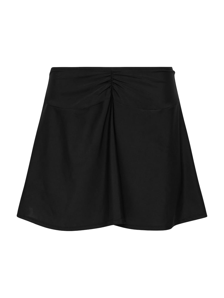 M&Co Black Ruched Front Swim Skirt - Image 5 of 5