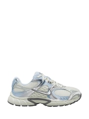 Nike White Silver Vomero V5 Runner Trainers - Image 1 of 1