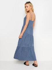 PixieGirl Petite Asymmetrisches Maxikleid mit Stufen - Bild 3 von 5