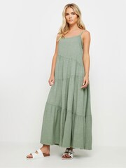 PixieGirl Petite Asymmetrisches Maxikleid mit Stufen - Bild 2 von 5