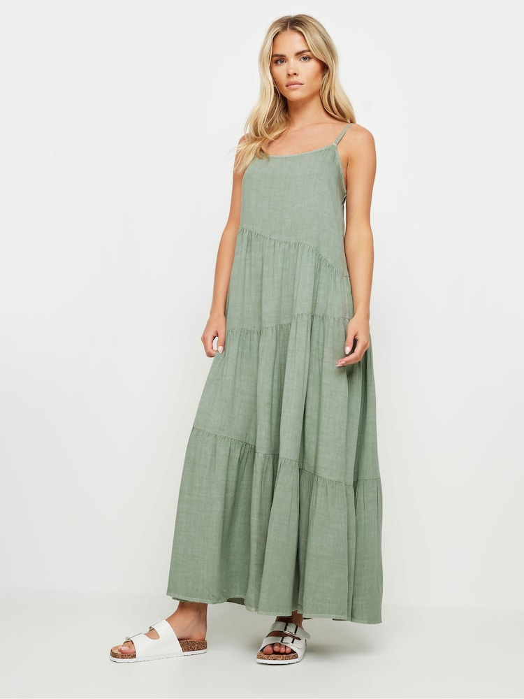 PixieGirl Petite Asymmetrisches Maxikleid mit Stufen - Bild 2 von 5 PixieGirl Petite Asymmetrisches Maxikleid mit Stufen - Bild 2 von 5