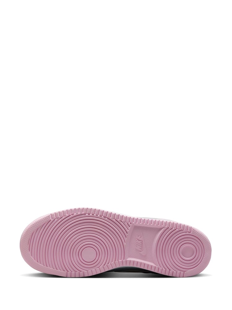 Grijs/roze/wit - Nike Court Vision lage sneakers - Image 8 of 10