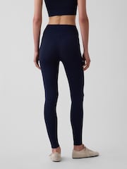 Gap Navy Fit Smooth High Rise Leggings - Image 2 of 5