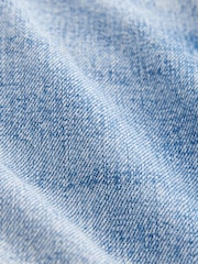 Vintage Blue 100% Cotton Cuffed Denim Cargo Jeans (3-16yrs) - Image 4 of 4