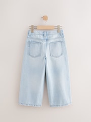 Bleach Distressed Super-wide Fit Authentic 100% Cotton Jeans (3-16yrs) - Image 7 of 9