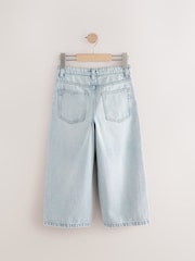 Bleach Distressed Super-wide Fit 100% Cotton Graffiti Denim Jeans (3-16yrs) - Image 7 of 8
