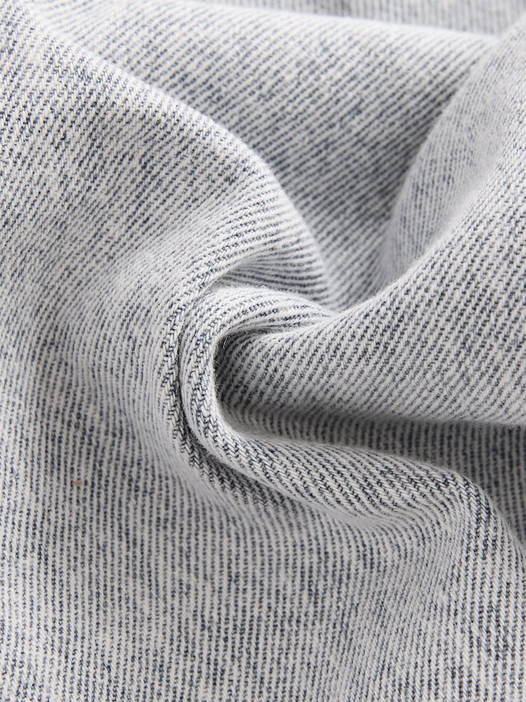 Light Grey 100% Cotton Lightweight Pull On Jeans (3-16yrs) - Image 7 of 8
