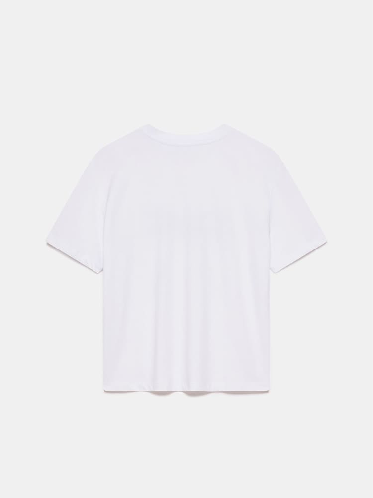 Mint Velvet White Bow Motif T-Shirt - Image 4 of 4