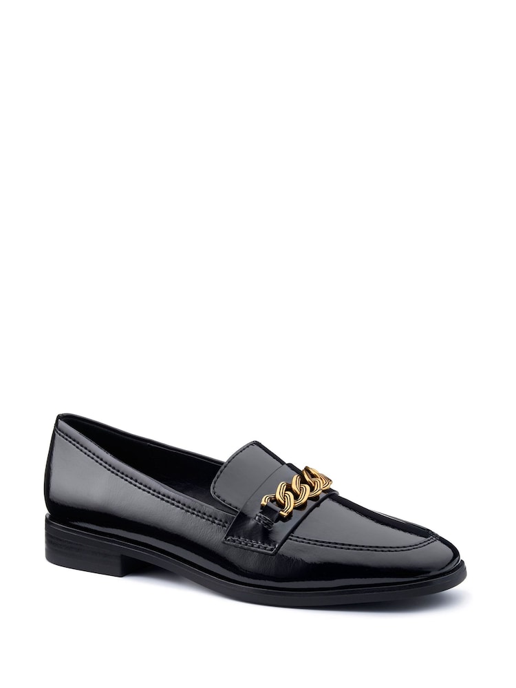 črna - Hotter v standardnem kroju Cornell II Slip-On čevlji - Slika 2 iz 4