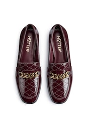 Hotter Red Regular Fit Cornell II Slip-On Shoes - Image 3 of 4