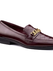 Hotter Red Regular Fit Cornell II Slip-On Shoes - Image 4 of 4