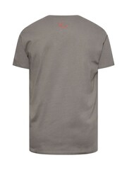 BadRhino Big & Tall Grey 100% Cotton IronRhino T-Shirt - Image 4 of 4
