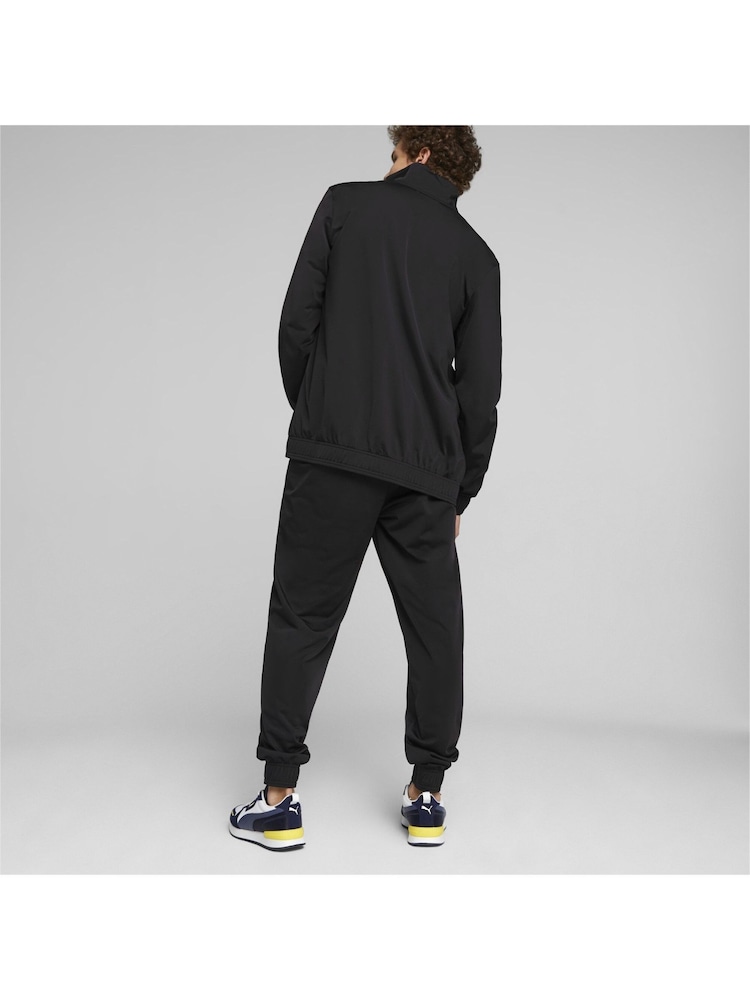 Puma Black Mens Poly Tracksuit - Image 2 of 5