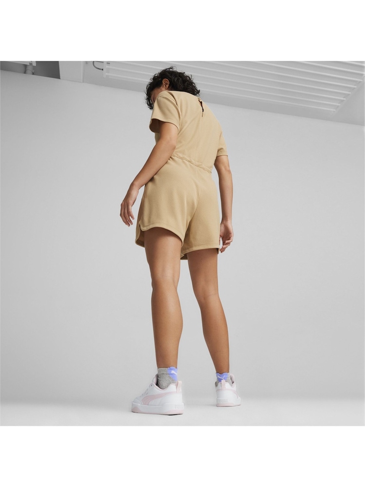 Puma Brown HER Short Womens Jumpsuit - Image 2 of 6