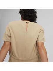 Puma Brown HER Short Womens Jumpsuit - Image 3 of 6