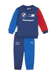 Puma Blue Kids Unisex BMW M Motorsport Joggers - Image 1 of 2