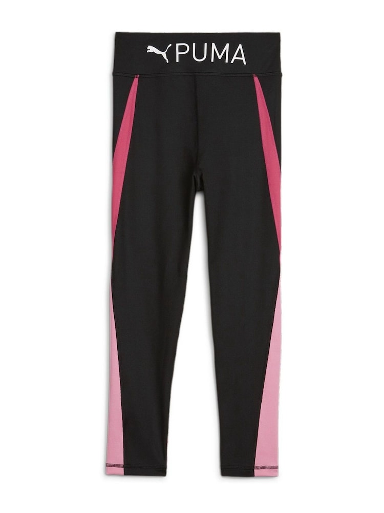 Puma Black Girls Fit 7/8 Tights - Image 1 of 2