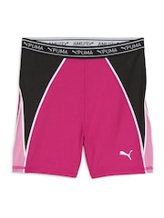Puma Pink Girls Strong Short Tights - Image 1 of 2