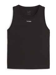 Puma Black Girls Fit Tank Top - Image 1 of 2