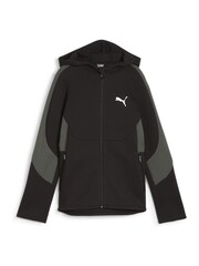 Puma Black Boys Evostripe Full Zip Hoodie - Image 4 of 5