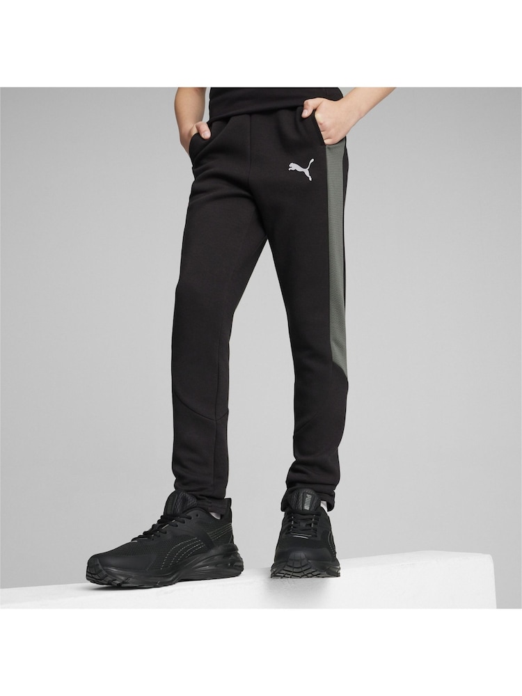 Puma Black Boys Evostripe Sweatpants - Image 1 of 5