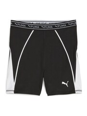 Puma Black Girls Strong Short Tights - Image 1 of 2