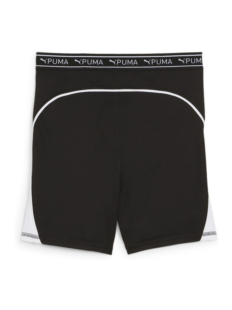 Puma Black Girls Strong Short Tights - Image 2 of 2