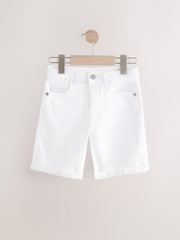 White Denim Shorts (3-16yrs) - Image 1 of 4