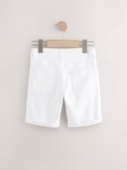 White Denim Shorts (3-16yrs) - Image 2 of 4