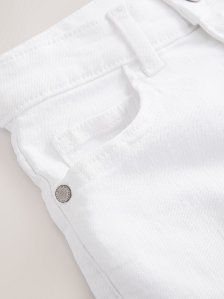 White Denim Shorts (3-16yrs) - Image 4 of 4