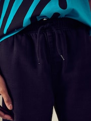 Black Bermuda Pull On Denim Shorts (3-16yrs) - Image 4 of 8