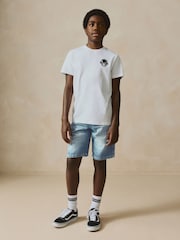 Teinté vintage - Bermuda Pull On en jean (3-16ans) - Image 2 de 10