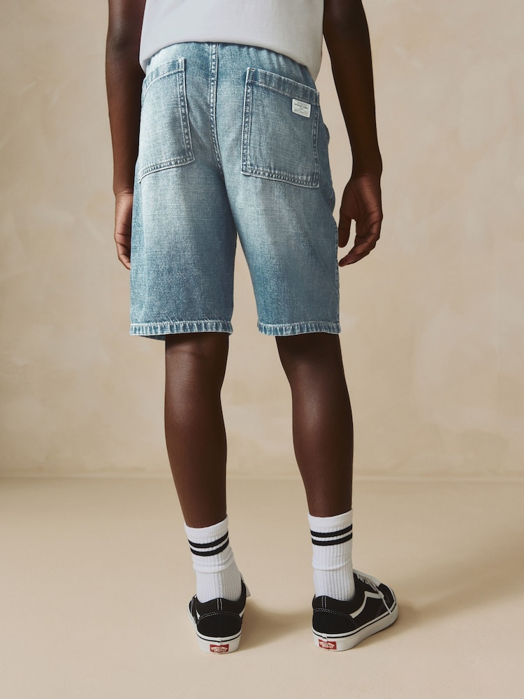 Teinté vintage - Bermuda Pull On en jean (3-16ans) - Image 3 of 10