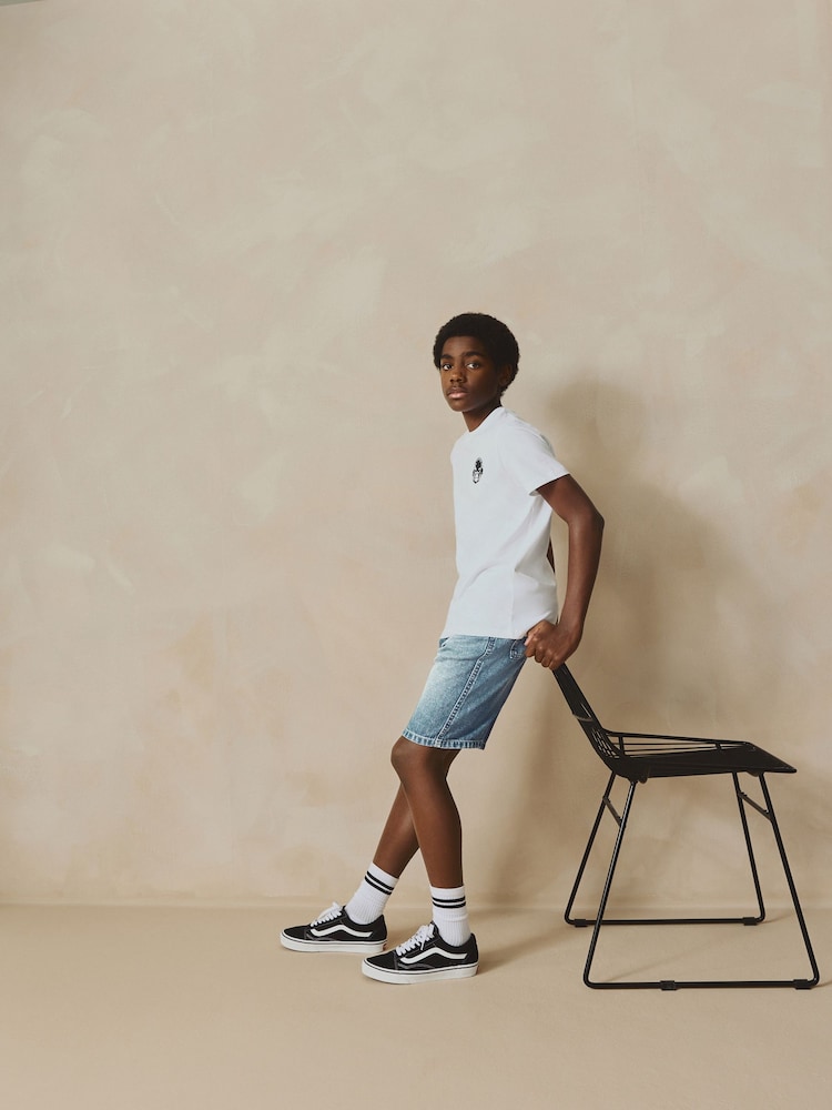 Teinté vintage - Bermuda Pull On en jean (3-16ans) - Image 4 of 10