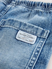 Mid Blue Bermuda Pull On Denim Shorts (3-16yrs) - Image 9 of 9