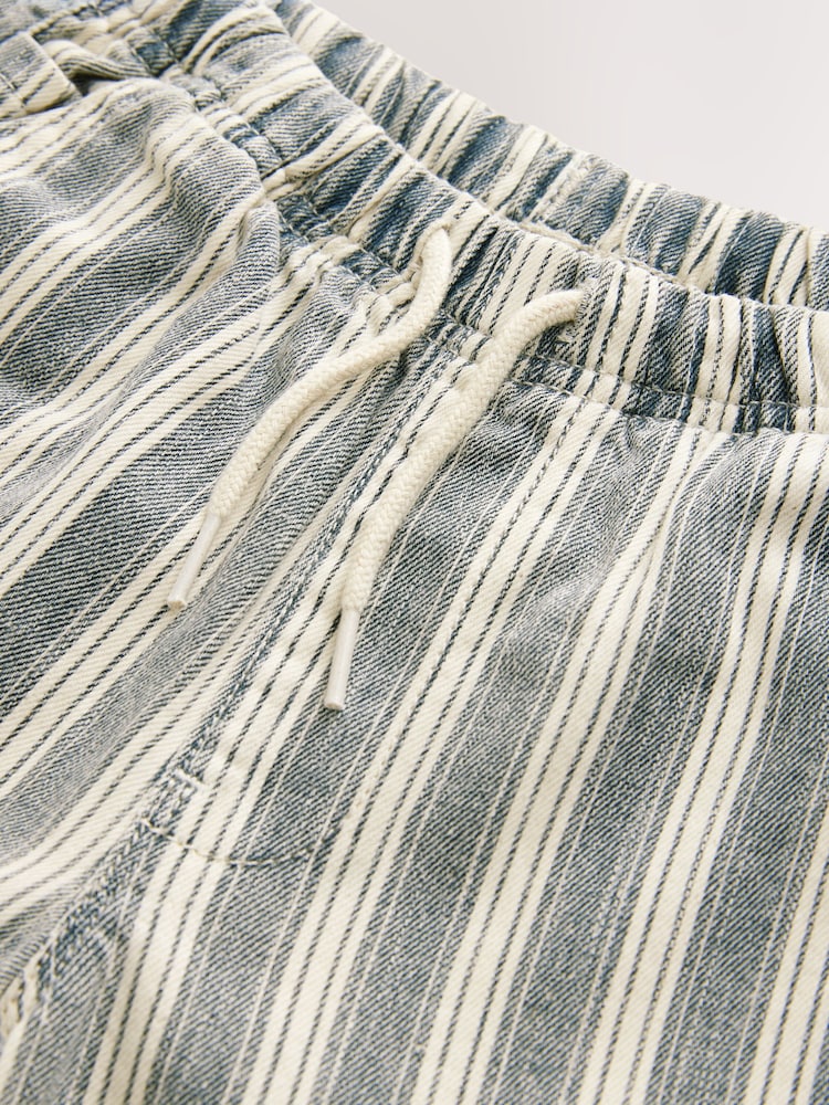Bande bleue - Short Bermuda Pull On en jean (3-16ans) - Image 7 of 8