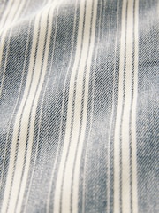 Blue Stripe Bermuda Pull On Denim Shorts (3-16yrs) - Image 8 of 8