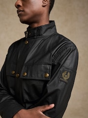 Belstaff Black Wax Cotton Trialmaster Jacket - Image 6 of 7