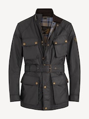 Belstaff Black Wax Cotton Trialmaster Jacket - Image 7 of 7