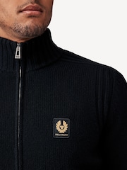 Belstaff Black Watch Zip Cardigan - Image 4 of 5