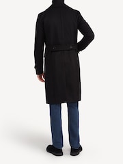 Belstaff Black Milford Double Breasted Coat - Image 2 of 7