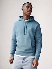 Lacoste Logo Cotton Hoodie - Image 1 of 4