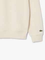 Lacoste Classic Fit Print and Embroidery Detail Sweatshirt - Image 7 of 8