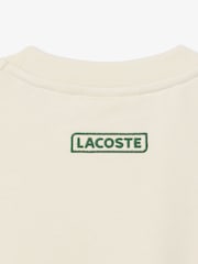 Lacoste Classic Fit Print and Embroidery Detail Sweatshirt - Image 8 of 8