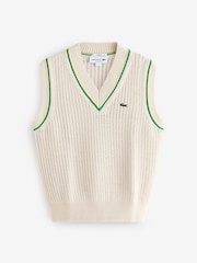 Lacoste Cream Sweater Vest - Image 1 of 1