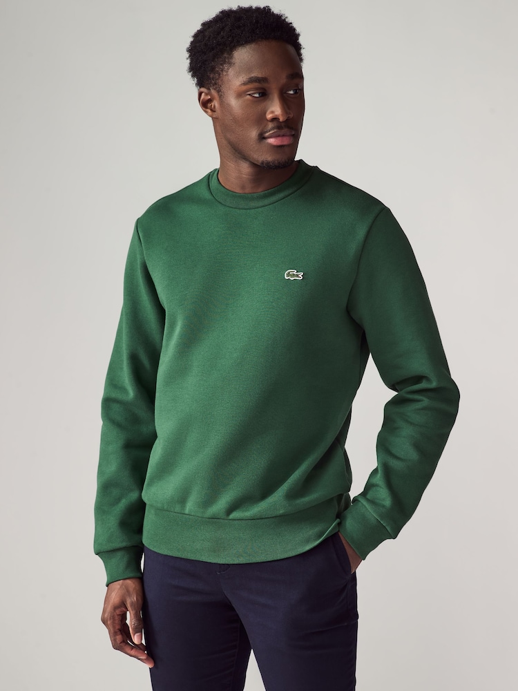 Lacoste Classic Fit Brushed Fleece Sweatshirt - Image 1 of 5