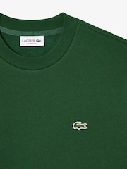 Lacoste Classic Fit Brushed Fleece Sweatshirt - Image 5 of 5