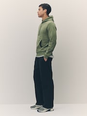Lacoste Brushed Fleece Hoodie - Image 4 of 8