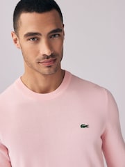 Lacoste 100% Cotton Crew Neck Sweater - Image 3 of 5